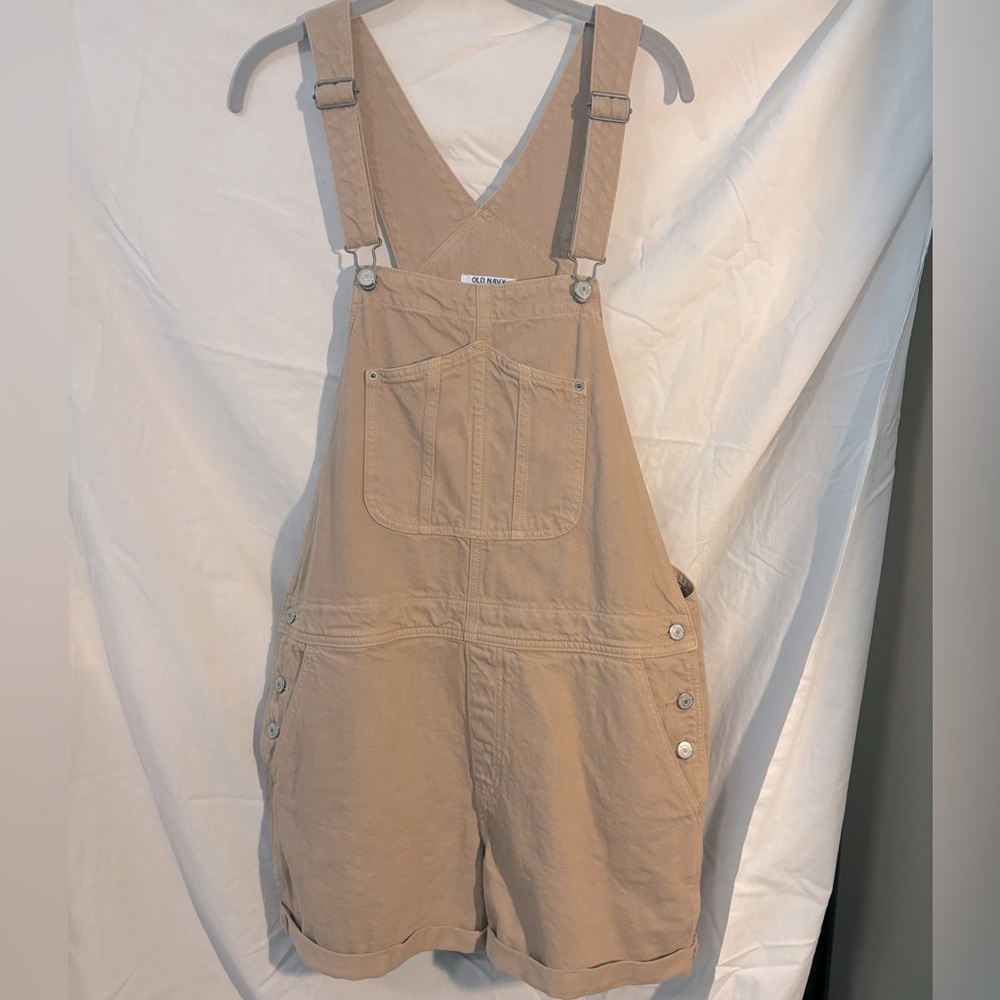 Taupe Old Navy Overalls